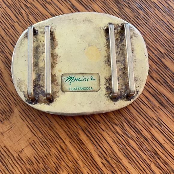 WOMENS VINTAGE BOHO CERAMIC BELT BUCKLE - Picture 3 of 3